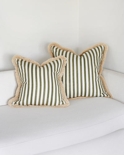 Classic Stripes - Brush Fringe