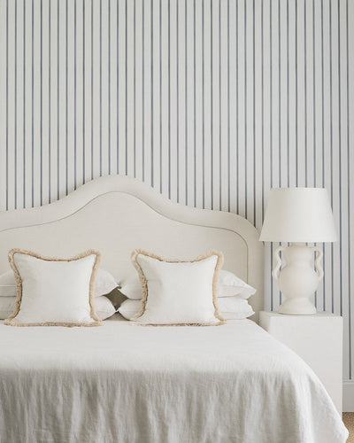 Classic White with Natural Brush Fringe